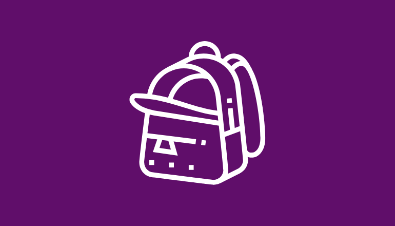 Backpack icon