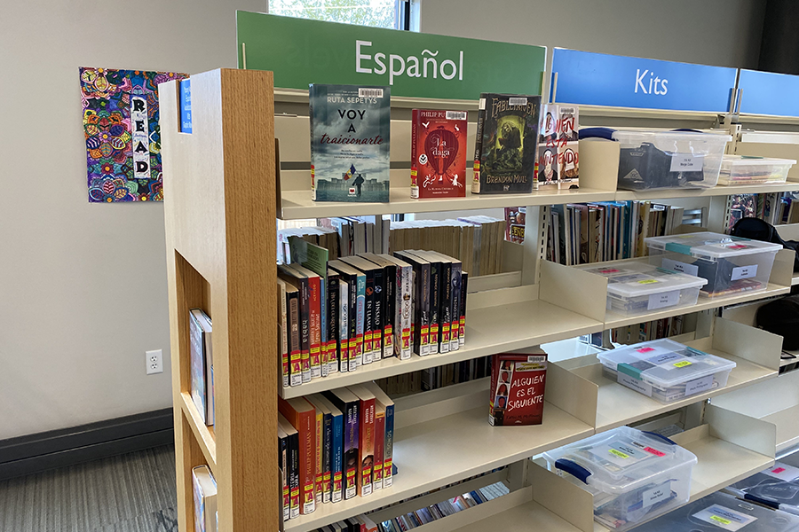 Teens Spanish Collection Shelf