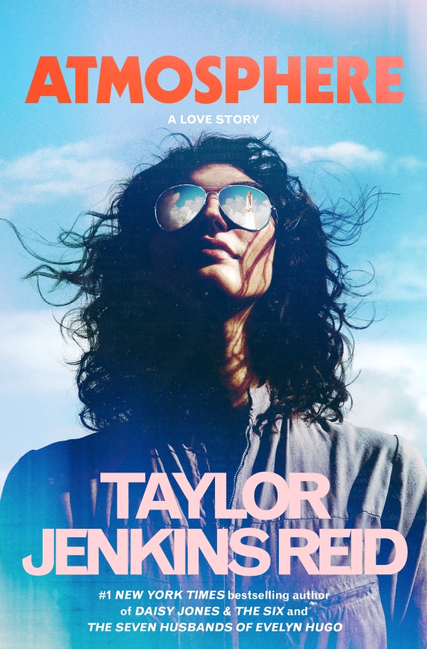 Book cover with a person wearing sunglasses in front of a blue sky