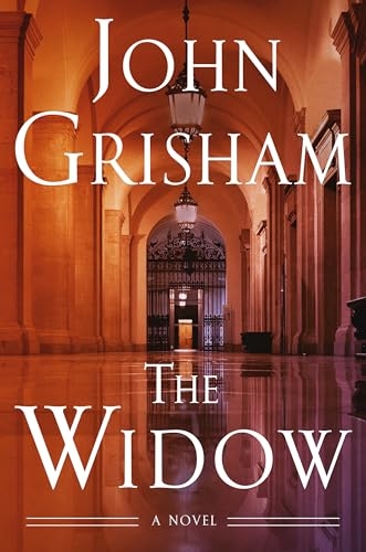 A book cover with a picture of the inside of a courthouse