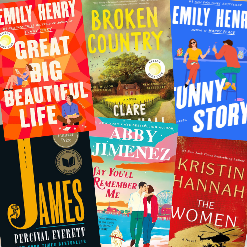 colorful book covers stacked on top of each other