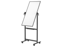 a whiteboard on wheels