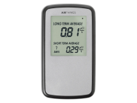 Radon detector with LCD screen