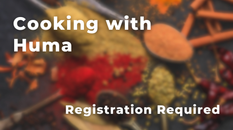 Cooking with Huma registration required