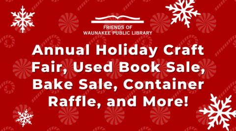 Annual Holiday Craft Fair, Used Book Sale, Bake Sale, Container Raffle, and More!