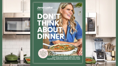 Jenn Lueke's book "Don't Think About Dinner"