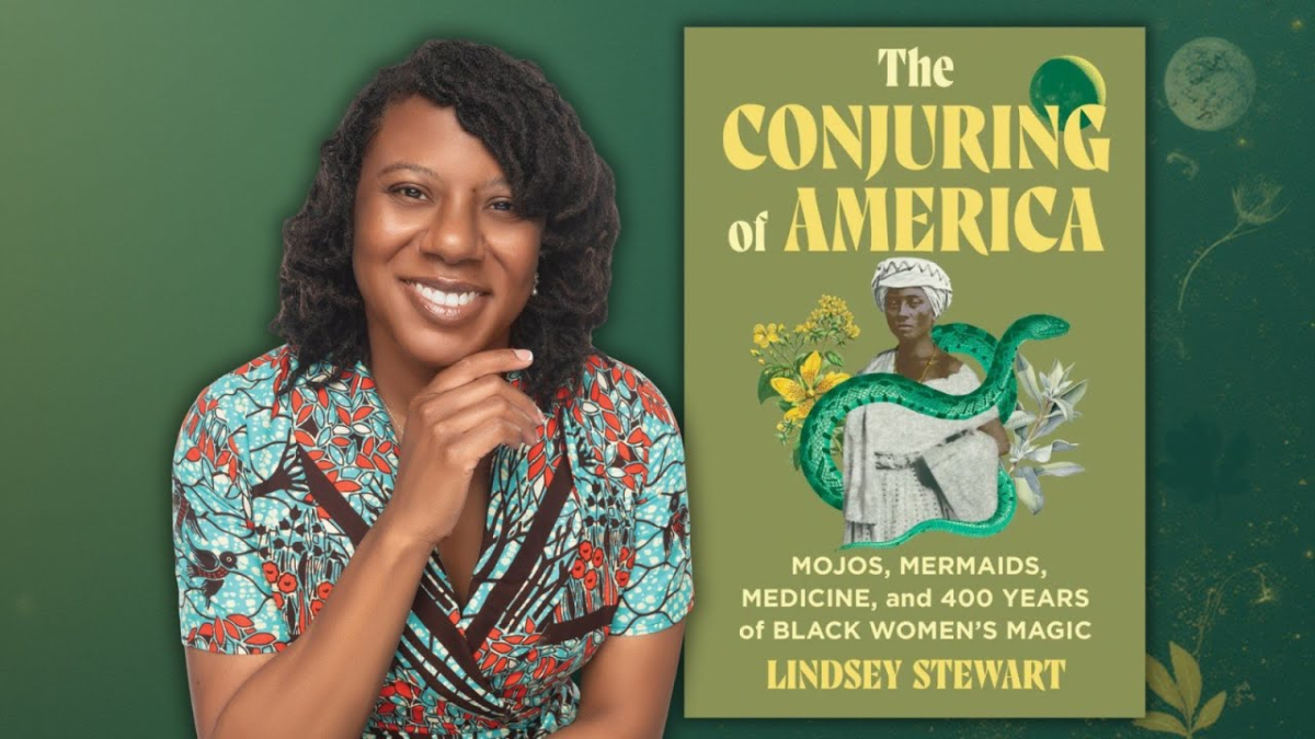 Lindsey Stewart and her book The Conjuring America