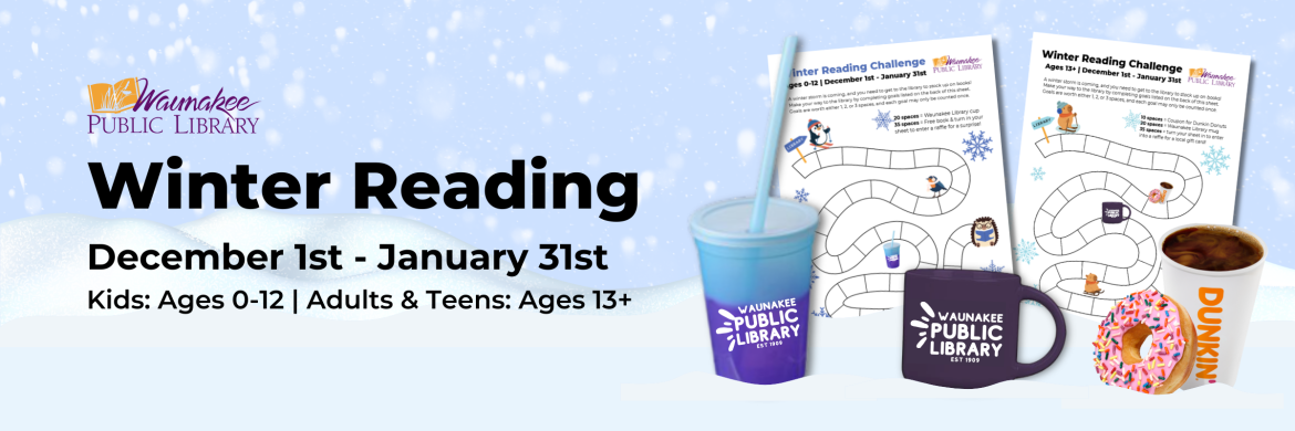 Winter Reading December 1st - January 31st