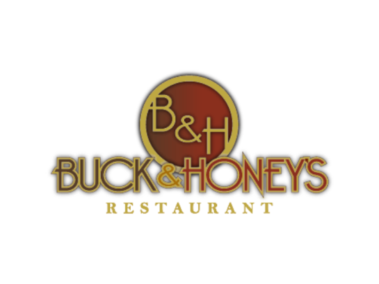 Logo for Buck and Honey's restaurant