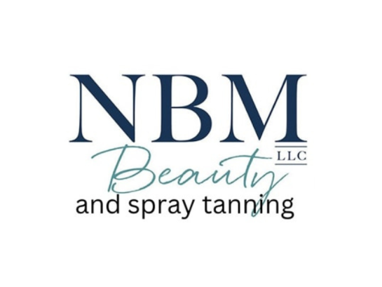 Logo for NBM beauty and spray tanning