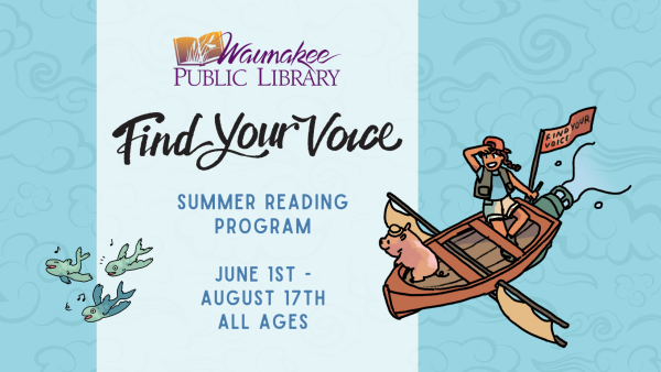 Summer reading runs June 1st through August 17th