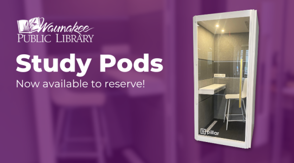 Study Pods - Now available to reserve!