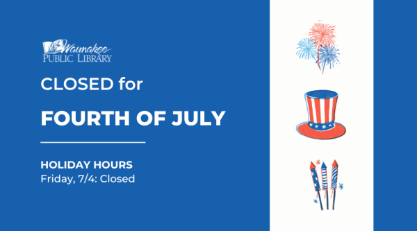 Closed for Fourth of July