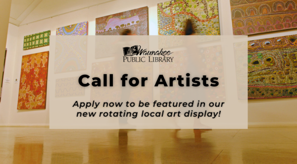 Apply now to be featured in our new rotating local art display!