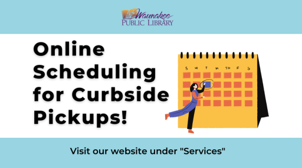 Schedule a curbside pickup